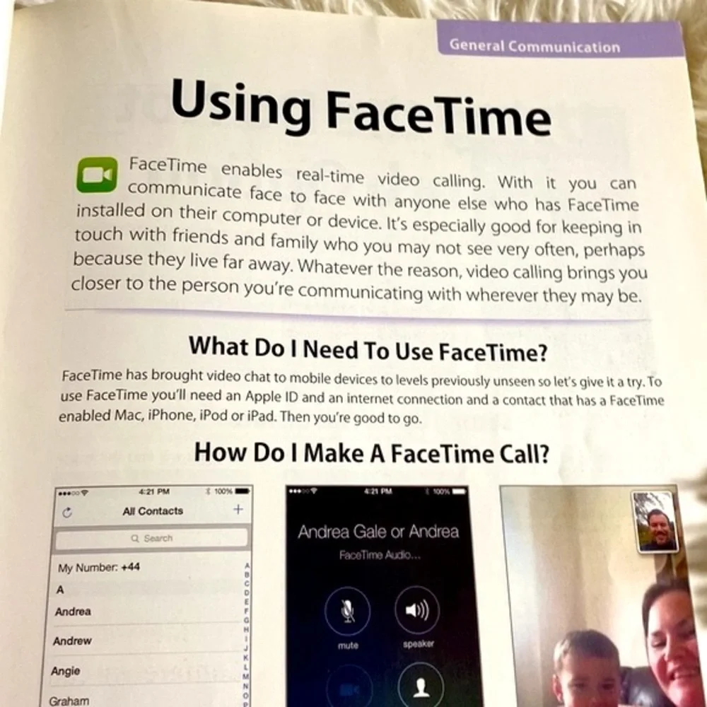 iPHONE for SENIORS 2013 2014 - Picture 4 of 7